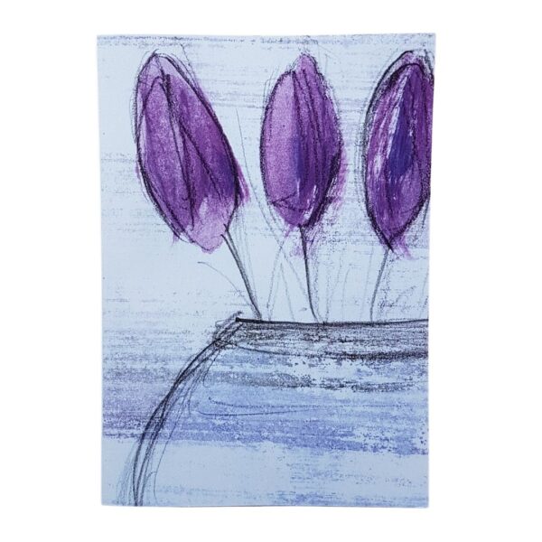 Purple tulips