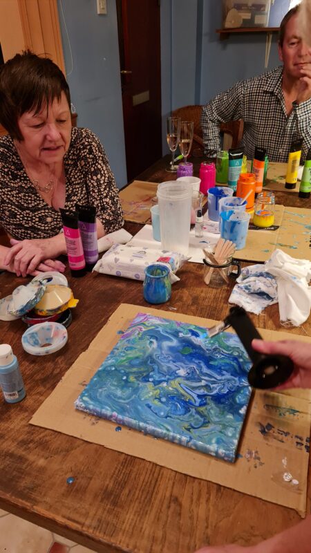 Paint parties in the Scottish Borders