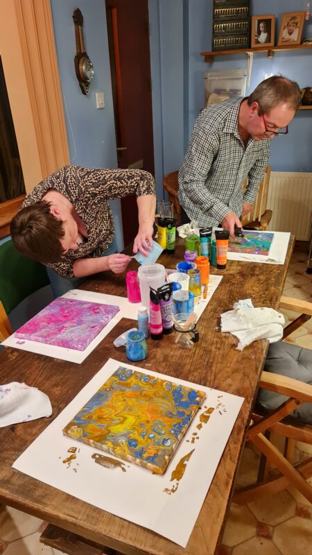 Paint parties in the Scottish Borders