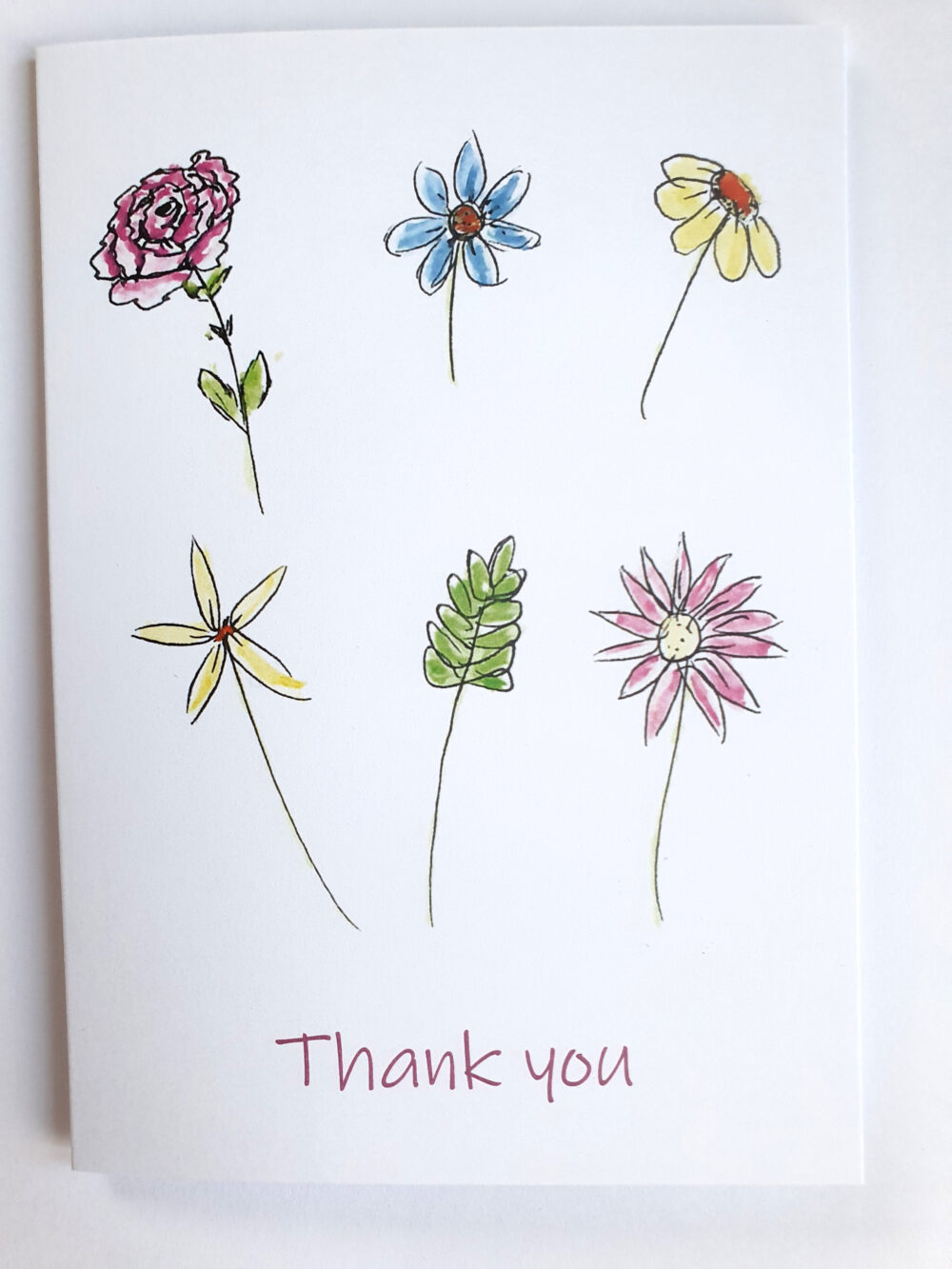 Thank you card